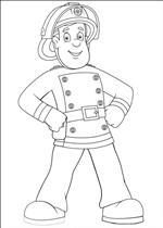 Kids-n-fun | 38 coloring pages of Fireman Sam